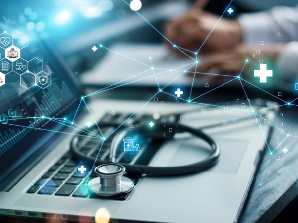 Healthcare business graph data and growth, Insurance Healthcare. Doctor analyzing medical of business report and medical examination with network connection on laptop screen. Healthcare business graph data and growth, Insurance Healthcare. Doctor analyzing medical of business report and medical examination with network connection on laptop screen.